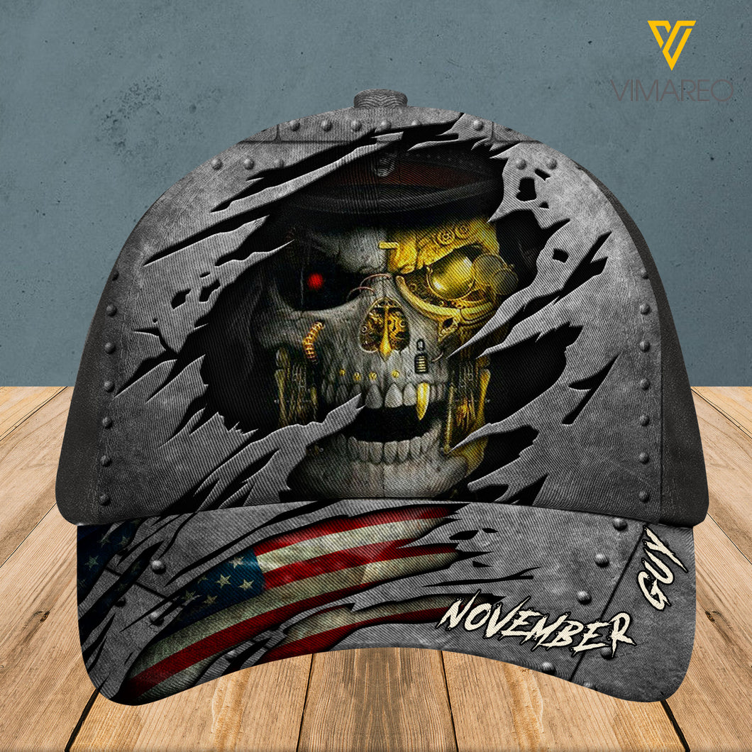 November Guy Peaked Cap 3D SEP-HQ15