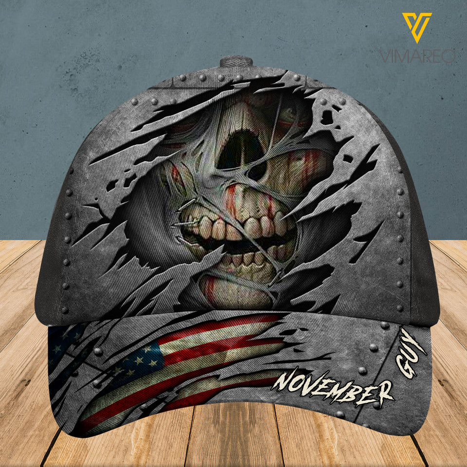 November Guy Peaked Cap 3D SEP-HQ15