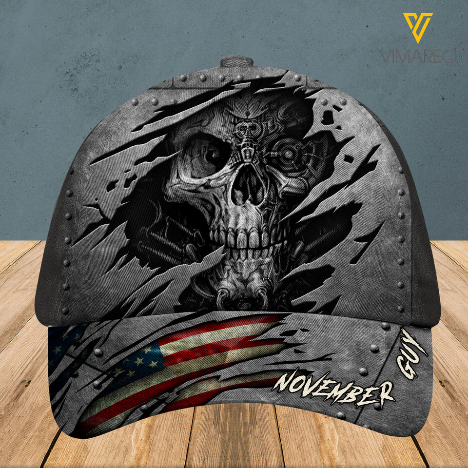 November Guy Peaked Cap 3D SEP-HQ15