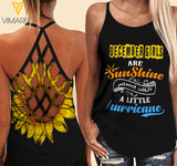 December Girl Criss-Cross Open Back Camisole Tank Top SMWLH