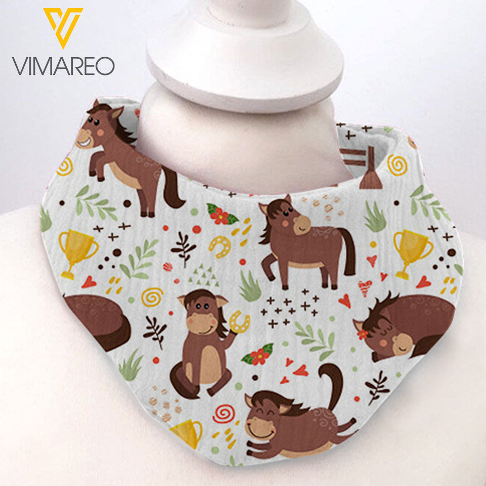 Horse Baby Neckerchief FHUES2