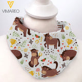 Horse Baby Neckerchief FHUES2