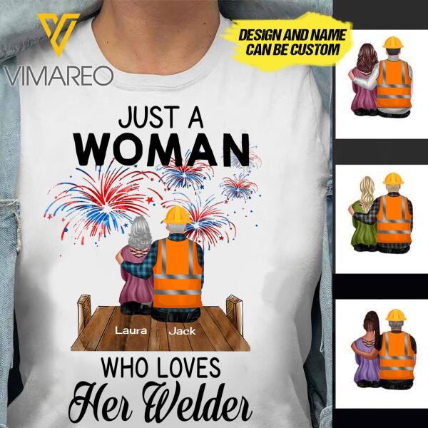 PERSONALIZED WELDER TSHIRT PRINTED JUE-MA11