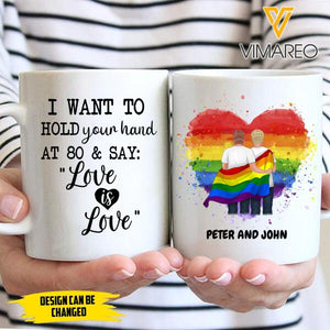 CUSTOMIZED LGBT COUPLE MUG TNMQ0806