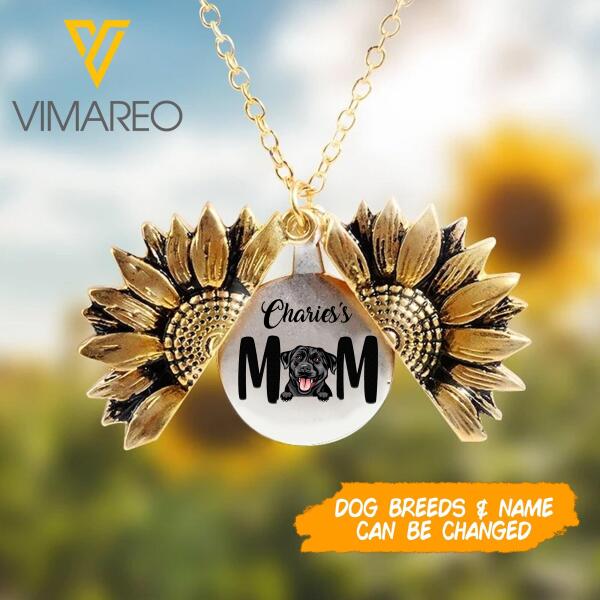 Dog Mom personalized Necklace