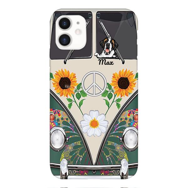 PERSONALIZED LOVE DOG PHONE CASE PRINTED MA 0207VH