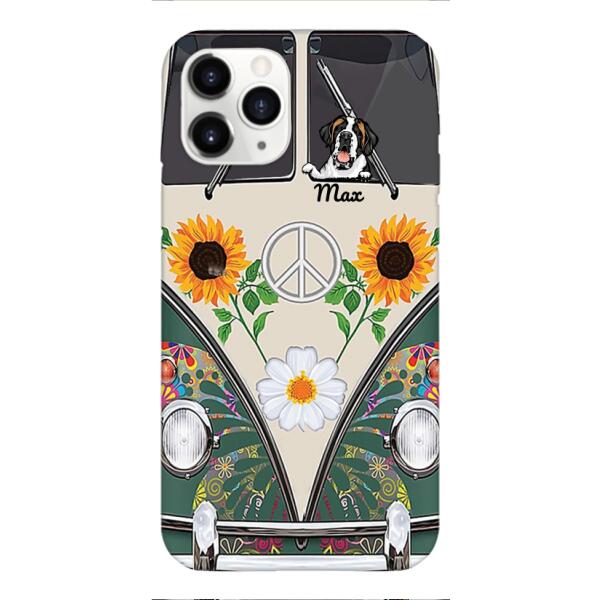 PERSONALIZED LOVE DOG PHONE CASE PRINTED MA 0207VH