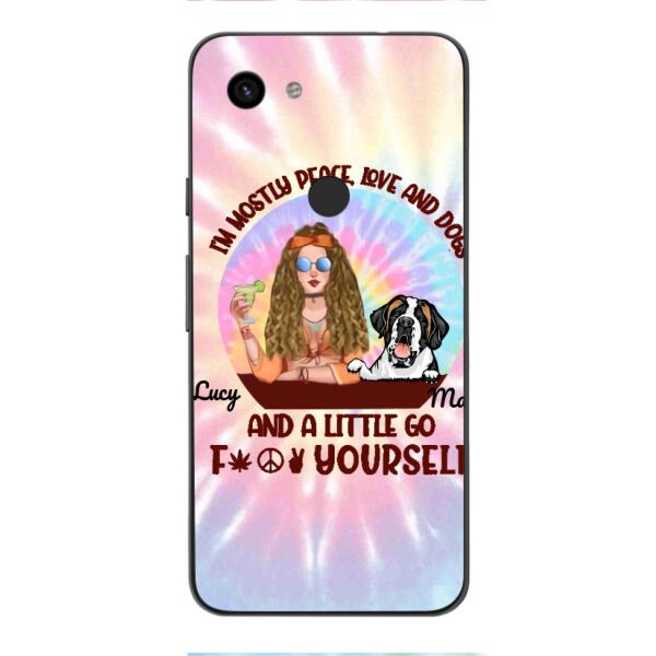 Personalized Dog Phone Case Girl hippie Printed TQ0207VH