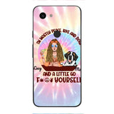 Personalized Dog Phone Case Girl hippie Printed TQ0207VH