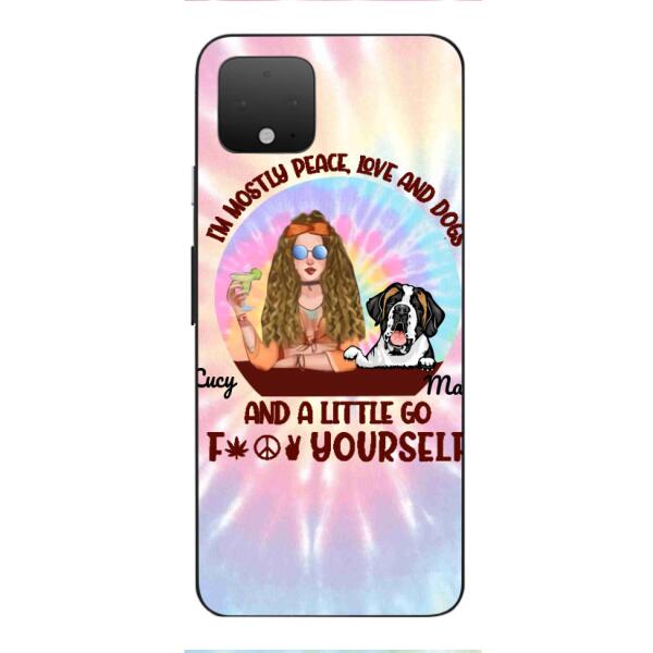 Personalized Dog Phone Case Girl hippie Printed TQ0207VH