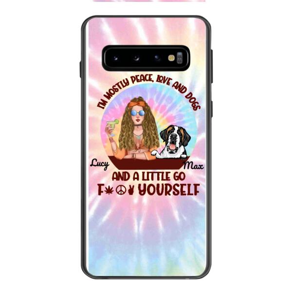 Personalized Dog Phone Case Girl hippie Printed TQ0207VH