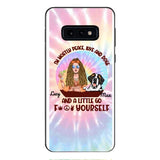 Personalized Dog Phone Case Girl hippie Printed TQ0207VH
