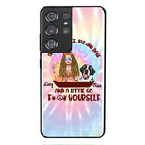 Personalized Dog Phone Case Girl hippie Printed TQ0207VH