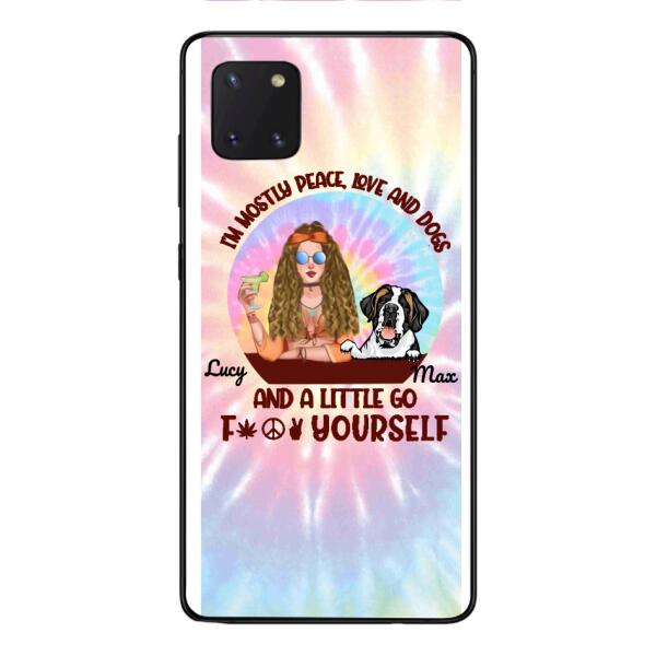 Personalized Dog Phone Case Girl hippie Printed TQ0207VH