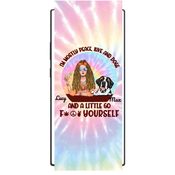 Personalized Dog Phone Case Girl hippie Printed TQ0207VH