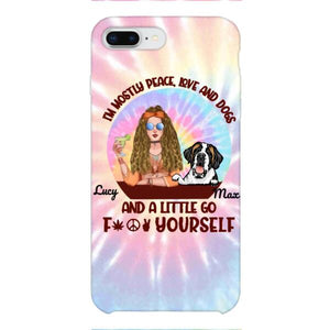 Personalized Dog Phone Case Girl hippie Printed TQ0207VH