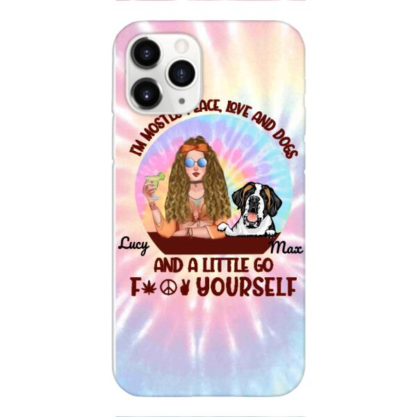 Personalized Dog Phone Case Girl hippie Printed TQ0207VH