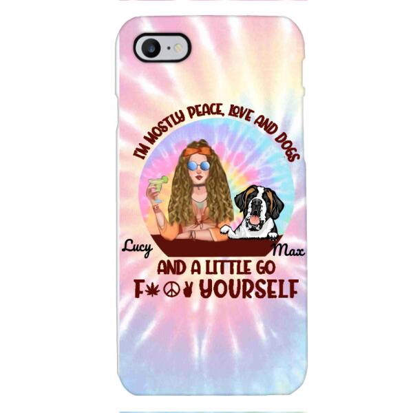 Personalized Dog Phone Case Girl hippie Printed TQ0207VH