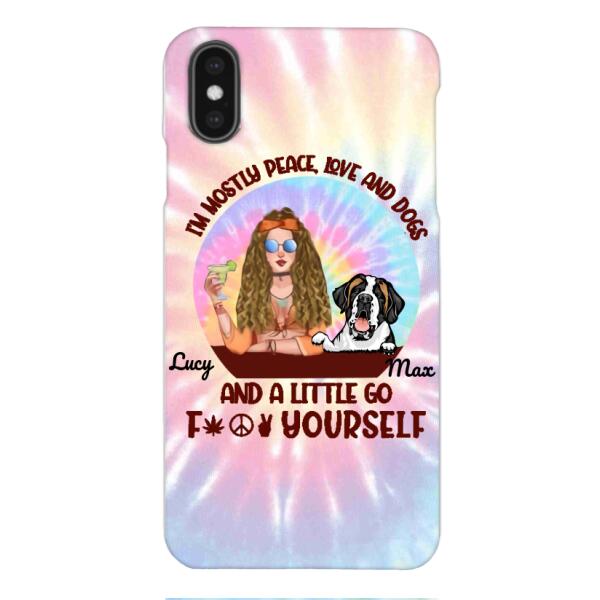 Personalized Dog Phone Case Girl hippie Printed TQ0207VH