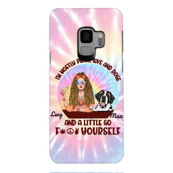 Personalized Dog Phone Case Girl hippie Printed TQ0207VH