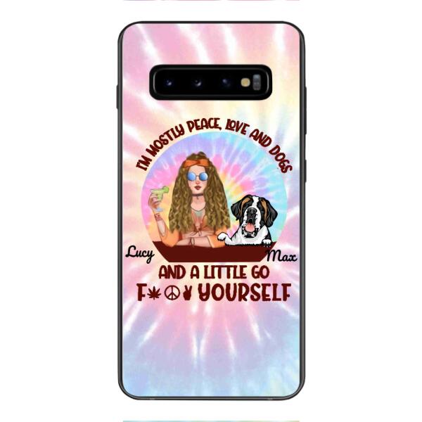 Personalized Dog Phone Case Girl hippie Printed TQ0207VH