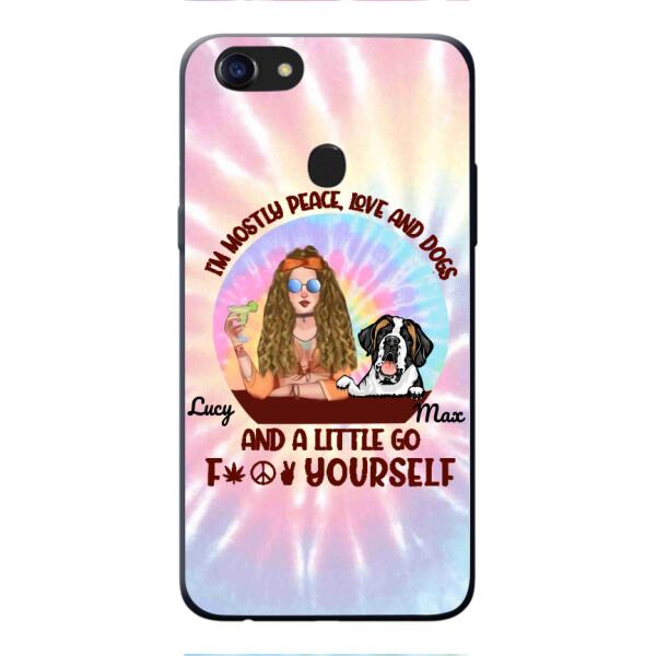 Personalized Dog Phone Case Girl hippie Printed TQ0207VH
