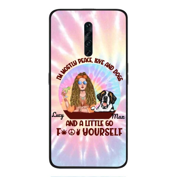 Personalized Dog Phone Case Girl hippie Printed TQ0207VH