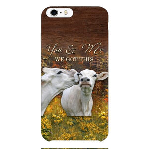 CUSTOMIZED YOU AND ME COUPLE COW LOVE PHONE CASE PRINTED 3D NEYQ02