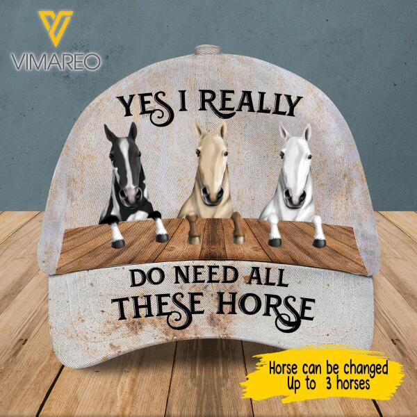 CUSTOMIZED NEED HORSE CAP TNMQ0307