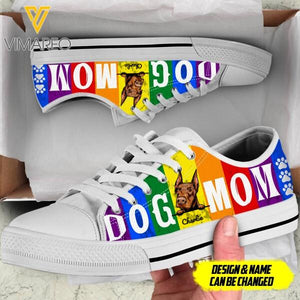 Personalized Dog Mom Lover Shoe LGBT 0507DTVH