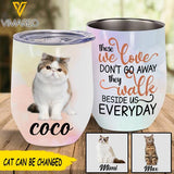 PERSONALIZED CAT WINE TUMBLER PRINTER 3D NEYN06