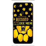 BLESSED TO BE CALLED DOG MOM PERSONALIZED PHONE CASE