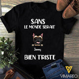 Personalized Dog Tshirt  Printed JUL-HQ09