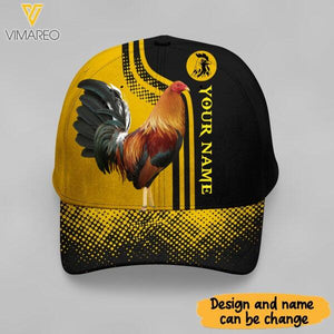 ROOSTER CAP PERSONALIZED 3D PRINTED TP