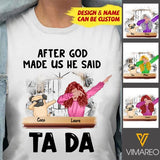 PERSONALIZED PUG DOG TSHIRT PRINTED JUL-MA24