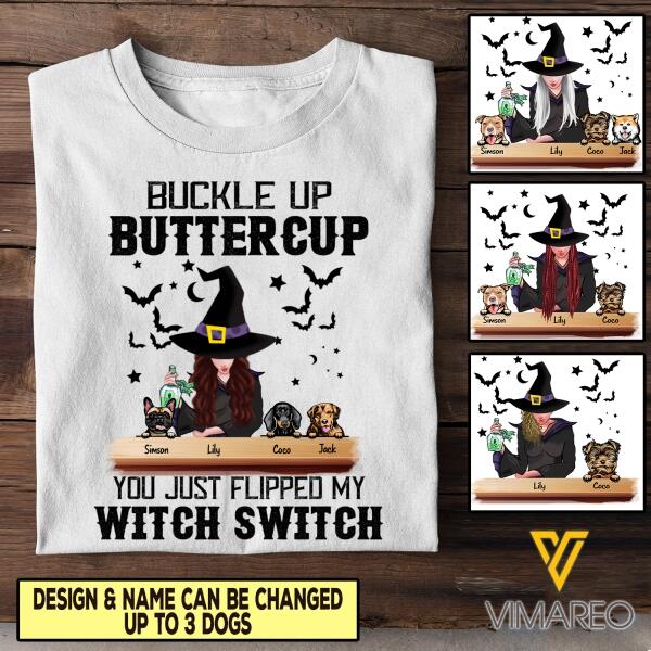 Personalized Halloween Dog Tshirt Printed AUG-MA10