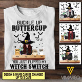 Personalized Halloween Cat Tshirt Printed AUG-MA10