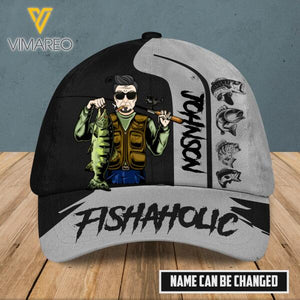 PERSONALIZED FISHOLIC MAN CAP TNMQ1808