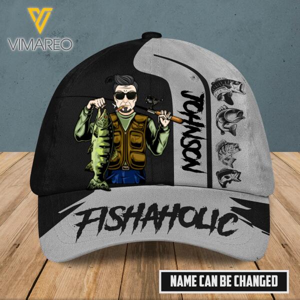 PERSONALIZED FISHOLIC MAN CAP TNMQ1808