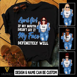 PERSONALIZED APRIL GIRL TSHIRT HOODIE PRINTED NEY198Q