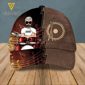 PERSONALIZED DRUMMER CAP TNDT2108