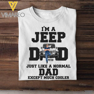 PERSONALIZED JEEP DAD TSHIRT TNMQ2108