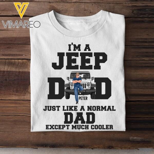PERSONALIZED JEEP DAD TSHIRT TNMQ2108