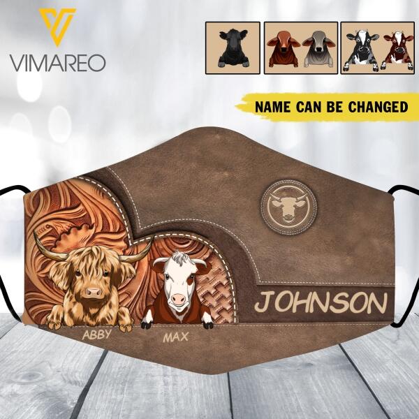 PERSONALIZED CATTLE 3D MASK TNTN1409