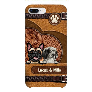Personalized Dogmom Phonecase Printed 3D