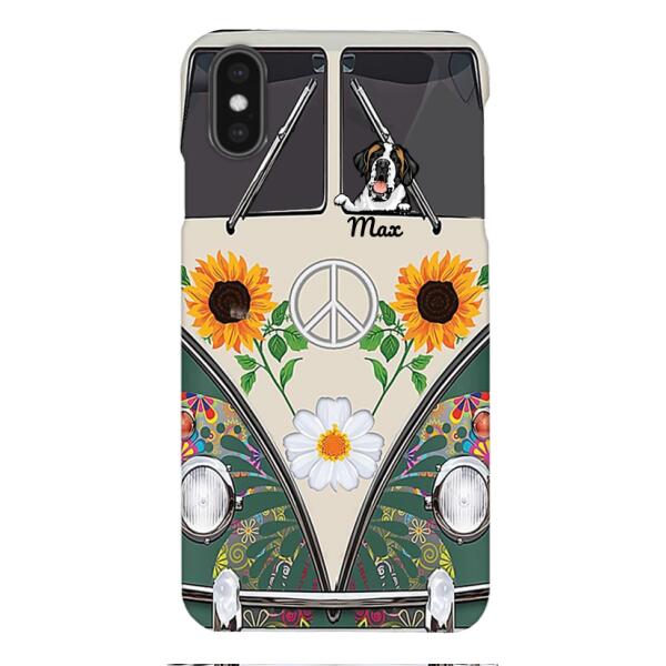 Personalized Dog Woman Love Phone Case Printed MA0207VH