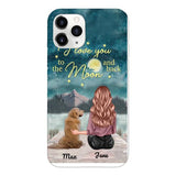 Personalized Dog Woman Love Phone Case Printed MD0207VH
