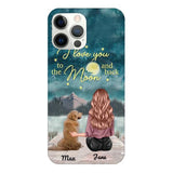 Personalized Dog Woman Love Phone Case Printed MD0207VH