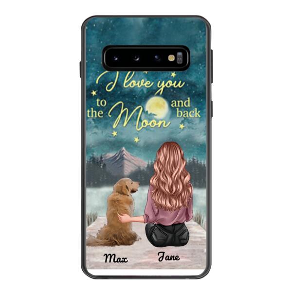 Personalized Dog Woman Love Phone Case Printed MD0207VH