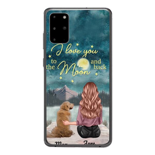 Personalized Dog Woman Love Phone Case Printed MD0207VH